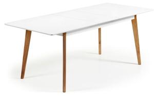 Rozkladací jedálenský stôl Kave Home Meety, 160 x 90 cm