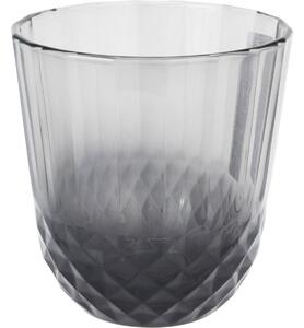 Pohár z dymovo zafarbeného skla, 320 ml