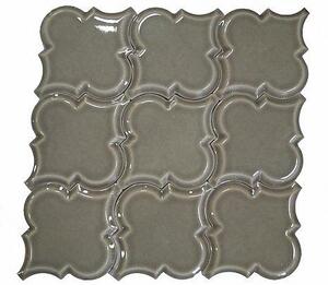 Dunin - ARABESCO Grey Keramická mozaika DUNIN (13,1 x 15,8cm/1ks)