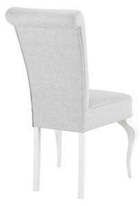 Jedálenská stolička CHAIR S63,52x100x70, biela