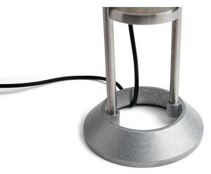 HAY - Mousqueton Portable Stolová Lampa Brushed Stainless Steel - Lampemesteren