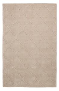 Béžový ručne tuftovaný koberec Think Rugs Hong Kong Puro Beige, 150 × 230 cm