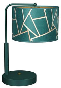 Milagro Stolná lampa ZIGGY 1xE27/60W/230V zelená/zlatá MI1573 + záruka 3 roky zadarmo