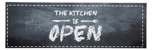 Sivý behúň Zala Living Open Kitchen, 50 × 150 cm