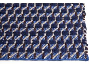HAY - Channel Rug 60x200 Blue/White HAY - Lampemesteren