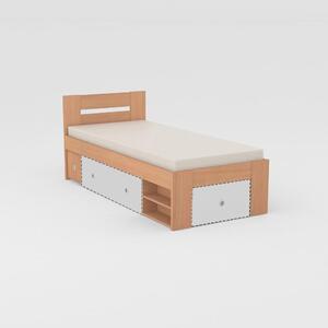 Elitte posteľ Larisa Up 90x200 cm buk