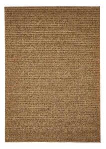 Hnedý vonkajší koberec Floorita Plain, 133 × 190 cm