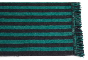 HAY - Stripes and Stripes Wool 95x52 Green HAY - Lampemesteren
