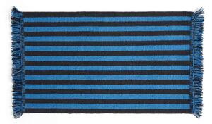HAY - Stripes and Stripes Wool 95x52 Blue HAY - Lampemesteren
