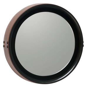 Mater - Sophie Mirror Small Black/Brown Leather - Lampemesteren