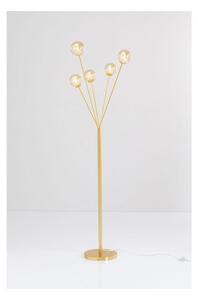KARE DESIGN Stojatá lampa Talea – zlatá, 156 cm
