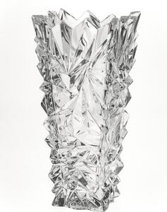 Bohemia Jihlava sklenená váza Glacier 30 cm
