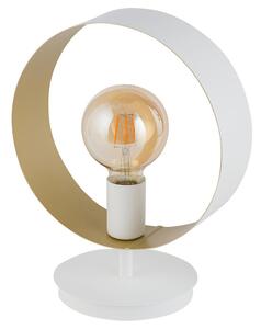 Sigma Stolná lampa HAPPY 1xE27/60W/230V biela/zlatá SI0063 + záruka 3 roky zadarmo