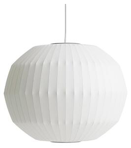 Herman Miller - Nelson Angled Sphere Bubble Závěsná Lampa M Off-White - Lampemesteren