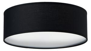 Čierne stropné svietidlo Sotto Luce MIKA, Ø 30 cm