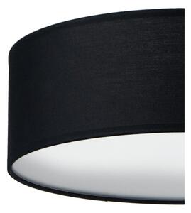 Čierne stropné svietidlo Sotto Luce MIKA, Ø 30 cm