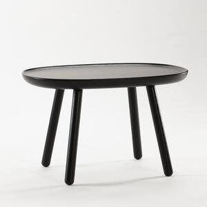 Čierny stolík z masívu EMKO Naïve, 61 x 41 cm