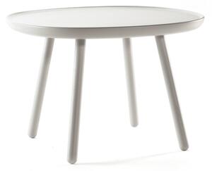 Sivý stolík z masívu EMKO Naïve, ø 64 cm