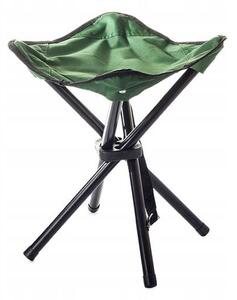 Verk 01280 Skladacia stolička trojnožka zelená