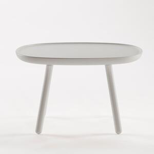 Sivý stolík z masívu EMKO Naïve, 61 x 41 cm
