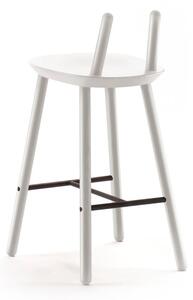 Sivá barová stolička z masívu EMKO Naïve