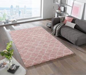 Ružový koberec Mint Rugs Luna, 120 x 170 cm