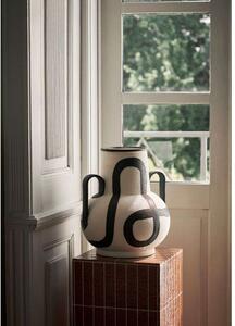 Ferm LIVING - Trace Vase Off-White ferm LIVING - Lampemesteren