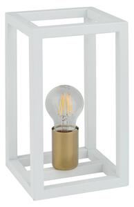 Sigma Stolná lampa VIGO 1xE27/60W/230V biela/zlatá SI0176 + záruka 3 roky zadarmo