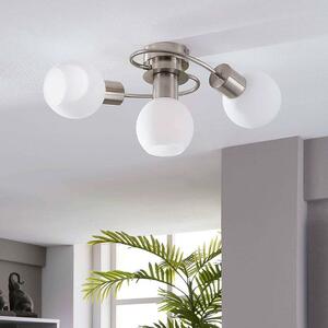 Lindby - Ciala 3 Stropné Lampa White/Nickel Lindby - Lampemesteren