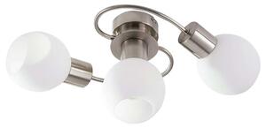 Lindby - Ciala 3 Stropné Lampa White/Nickel - Lampemesteren