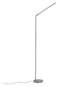 Lindby - Jabbo LED Stojaca Lampa Nickel Lindby - Lampemesteren