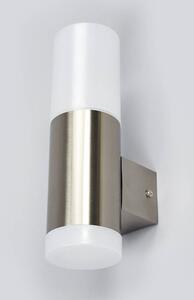 Lindby - Gabriel LED Vonkajšie Nástenné Svietidlo Stainless Steel Lindby - Lampemesteren