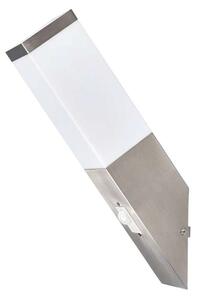 Lindby - Lorian Vonkajšie Nástenné Svietidlo w/Sensor Stainless Steel/White Lindby - Lampemesteren