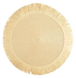 SADA 6KS PRESTIERANIE NA STÔL BOHO 1 (FI) 38 CM BÉŽOVÁ