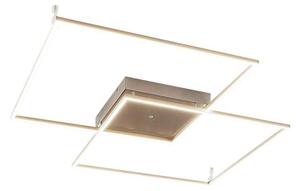 Lucande - Mirac LED Stropné Lampa 2700lm Steel - Lampemesteren