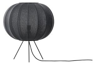 Made By Hand - Knit-Wit 45 Round Stojaca Lampa Low Black - Lampemesteren