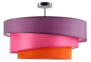 Lindby - Melia Stropné Lampa Violet/Pink/Orange/Chrome - Lampemesteren