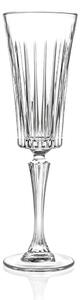 Sada 6 krištáľových pohárov na sekt RCR Cristalleria Italiana Edvige, 210 ml