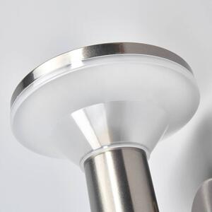 Lindby - Jiyan LED Vonkajšie Nástenné Svietidlo Stainless Steel Lindby - Lampemesteren