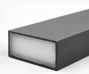 Lucande - Corda LED Vonkajšie Nástenné Svietidlo Dark Grey - Lampemesteren