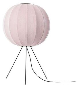 Made By Hand - Knit-Wit 60 Round Stojaca Lampa Medium Light Pink - Lampemesteren