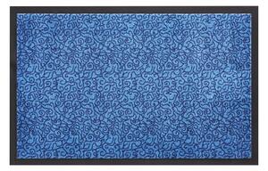 Modrá rohožka Zala Living Smart, 75 × 45 cm