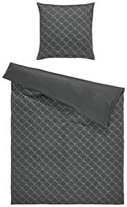 OBOJSTRANNÁ POSTEĽNÁ BIELIZEŇ, makosatén, grafitová, 135/200 cm Joop! - Online Only bytové doplnky, Online Only