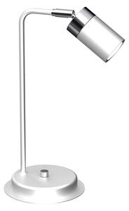 Milagro Stolná lampa JOKER 1xGU10/25W/230V biela/lesklý chróm MI1684 + záruka 3 roky zadarmo