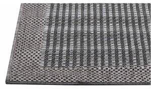 Sivý vonkajší koberec Floorita Chrome, 135 × 190 cm