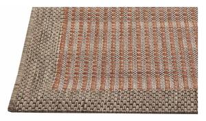 Oranžový vonkajší koberec Floorita Chrome, 200 × 290 cm