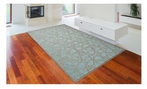 Modrý vonkajší koberec Floorita Fiore, 160 x 230 cm