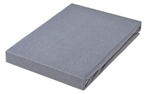 NAPÍNACIA PLACHTA, džersej, titánová, 90-100/200-220 cm Novel - Obliečky & plachty, Online Only