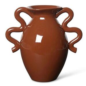 Ferm LIVING - Verso Table Vase Terracotta ferm LIVING - Lampemesteren