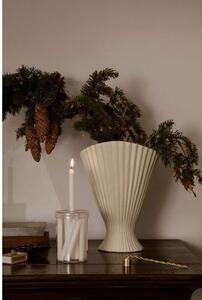 Ferm LIVING - Fountain Vase Off-White ferm LIVING - Lampemesteren
